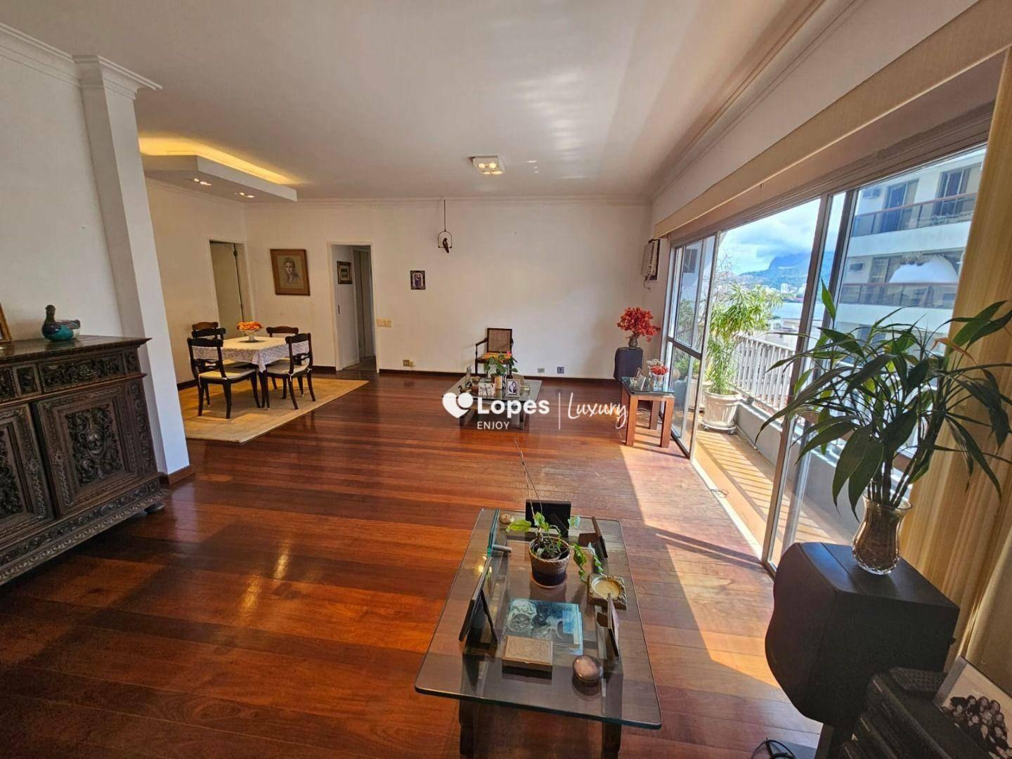 Apartamento com 4 dormitórios à venda, 167 m² por R$ 2.680.000,00 - Lagoa - Rio de Janeiro/RJ