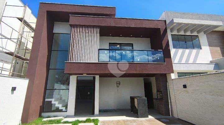 Casa duplex estilo contemporâneo, com 4 suítes, sendo 1 suite no primeiro piso à venda, 179 m² por R$ 1.390.000 - Vargem Pequena - Rio de Janeiro/RJ