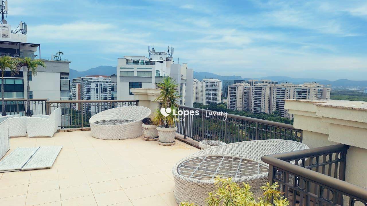Cobertura com 3 quartos para alugar, 465 m² por R$ 33.857/mês - Barra da Tijuca - Rio de Janeiro/RJ