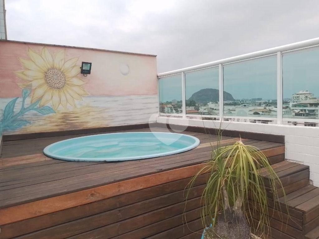 Cobertura com 3 quartos piscina churrasqueira terraço à venda, 148 m² por R$ 890.000 - Freguesia de Jacarepaguá - Rio de Janeiro/RJ — foto 2