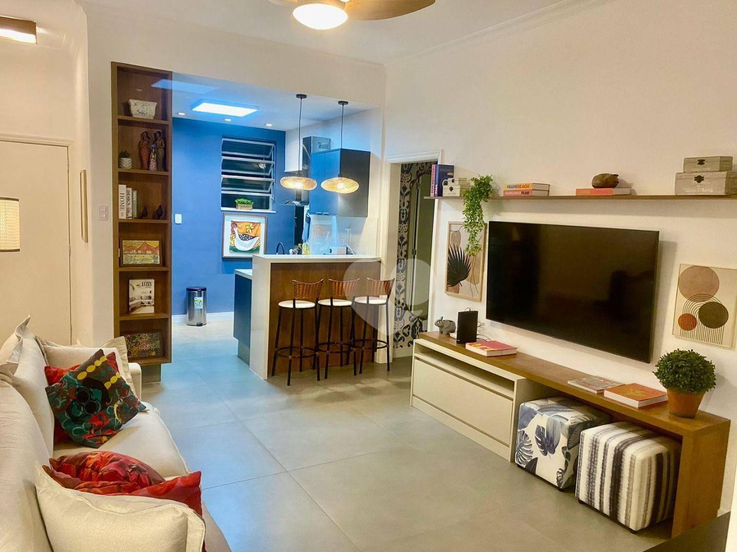 Apartamento com 2 dormitórios à venda, 78 m² por R$ 1.850.000,00 - Leblon - Rio de Janeiro/RJ