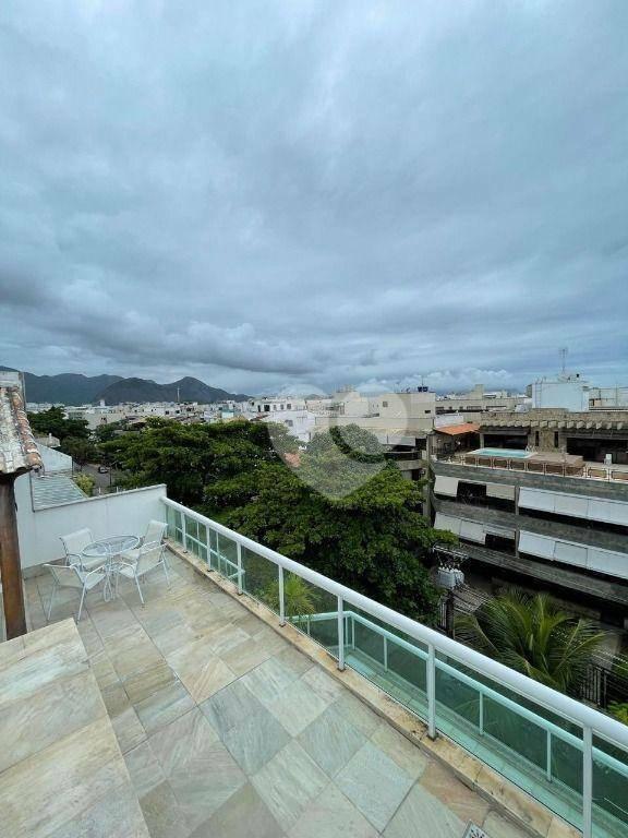 Cobertura com 3 quartos (2 suítes) à venda, 198 m² por R$ 1.495.000 - Recreio dos Bandeirantes - Rio de Janeiro/RJ