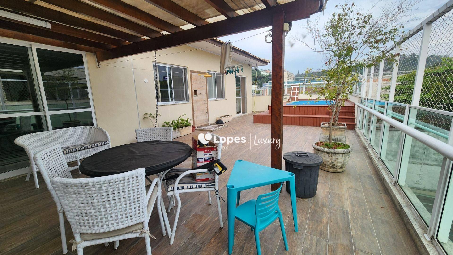Cobertura com 3 quartos à venda, 192 m² por R$ 2.526.000 - Barrinha - Rio de Janeiro/RJ