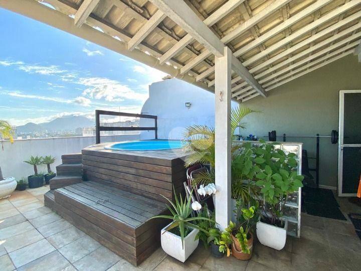 Cobertura com 4 quartos à venda, 153 m² por R$ 1.200.000 - Recreio dos Bandeirantes - Rio de Janeiro/RJ