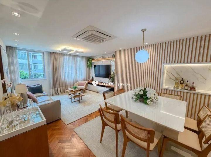 Apartamento de Luxo em Ipanema | 117m², 3 Quartos (1 Suíte Master), Porteira Fechada e 1 Vaga