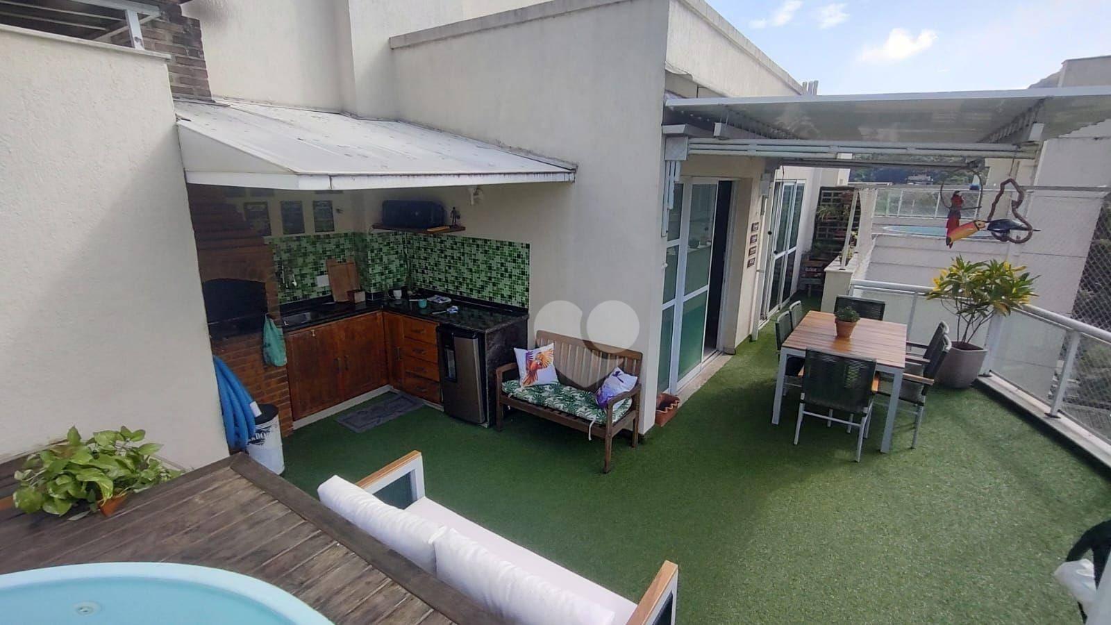 Cobertura com 3 quartos à venda, 177 m² por R$ 895.000 - Freguesia de Jacarepaguá - Rio de Janeiro/RJ — foto 2