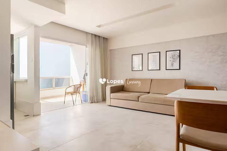 LOPES ENJOY VENDE :Apartamento Reformado Sol da Manhã, Vista Mar - Orla da Barra, por R$ 1.480.000 - Barra da Tijuca - Rio de Janeiro/RJ
