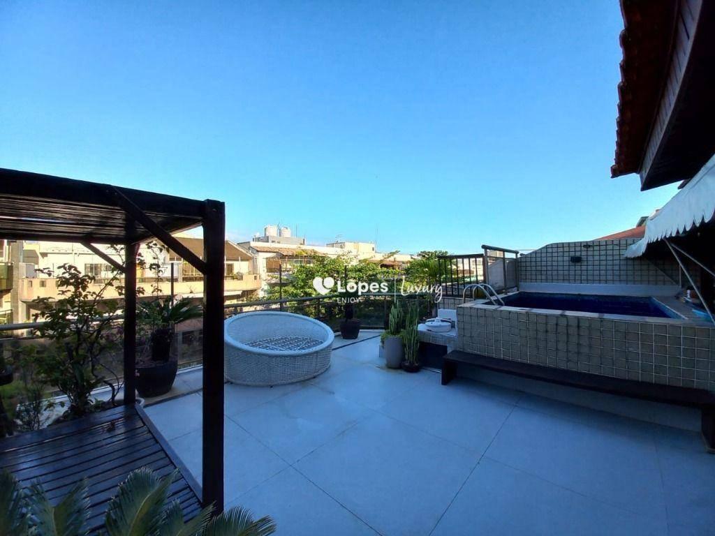 Cobertura com 4 quartos à venda, 325 m² - Recreio dos Bandeirantes - Rio de Janeiro/RJ