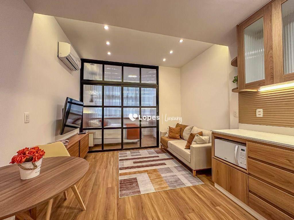 Apartamento Studio Porteira Fechada à venda, 32 m² por R$ 377.000 - Centro - Rio de Janeiro/RJ